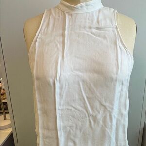 White Sleeveless Top